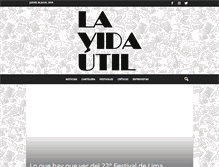 Tablet Screenshot of lavidautil.com